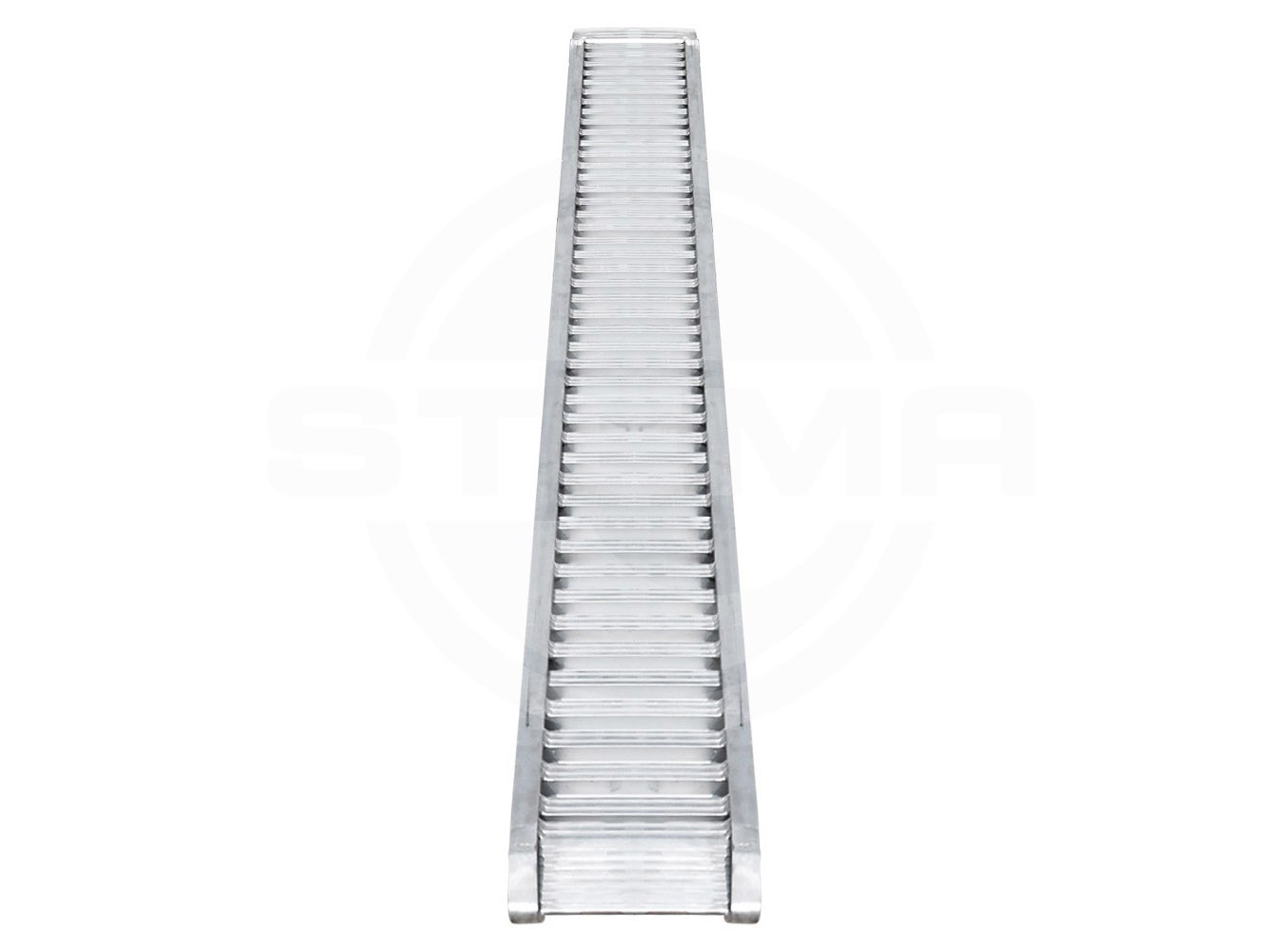 ALU-Auffahrrampen Set (1 Paar) inkl. Gleitschiene L=250 cm, 2100 kg belastbar pro Paar